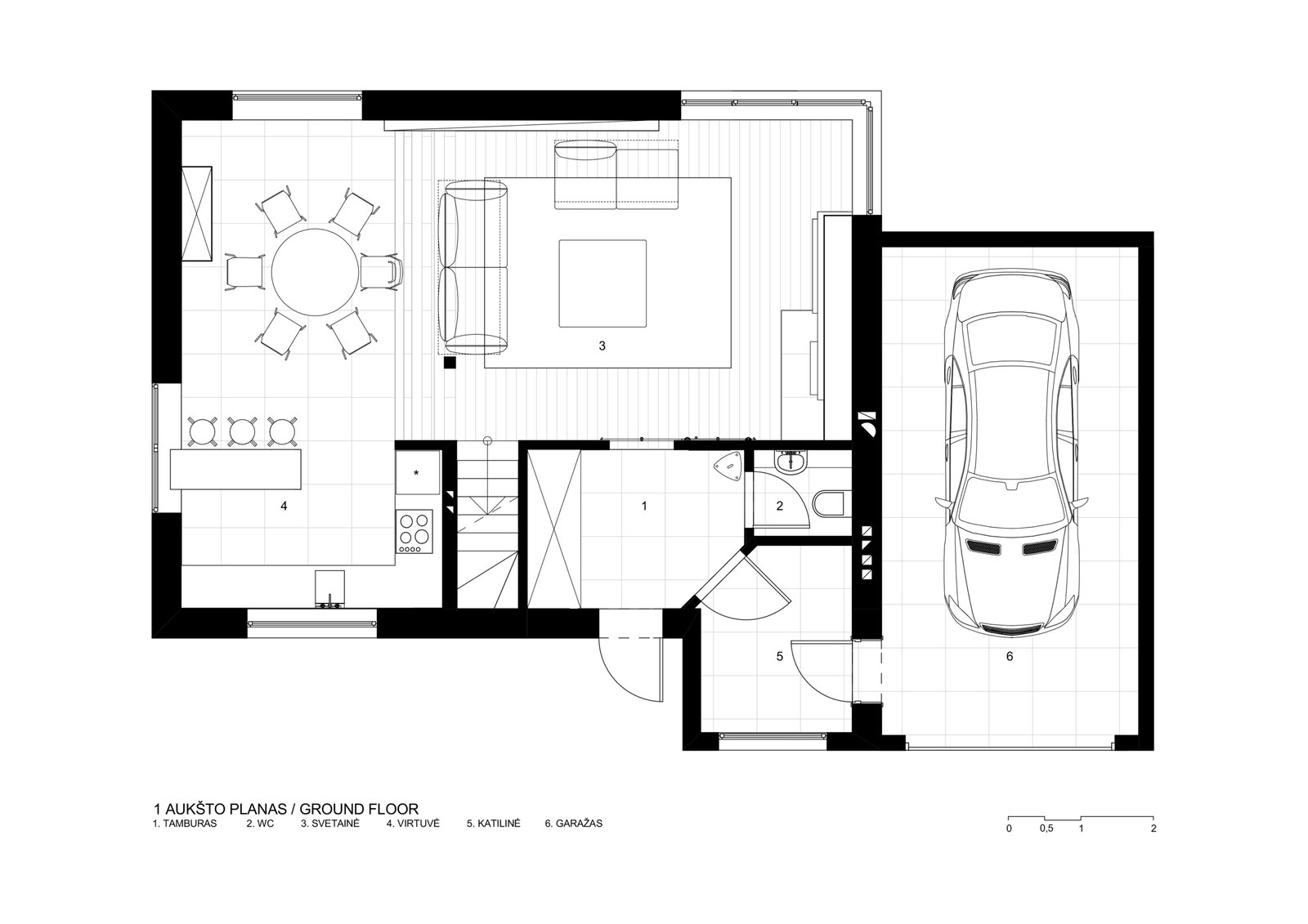 GYVENAMASIS NAMAS KARMĖLAVOJE