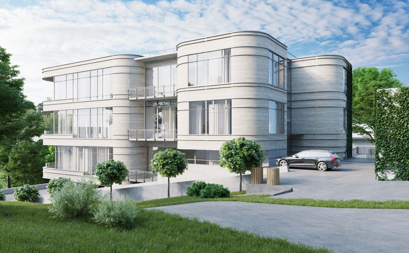 DAUGIABUTIS ŽALIAKALNYJE, KAUNE