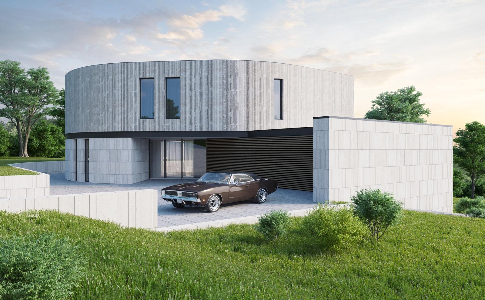 GYVENAMASIS NAMAS RAMUČIŲ KAIME