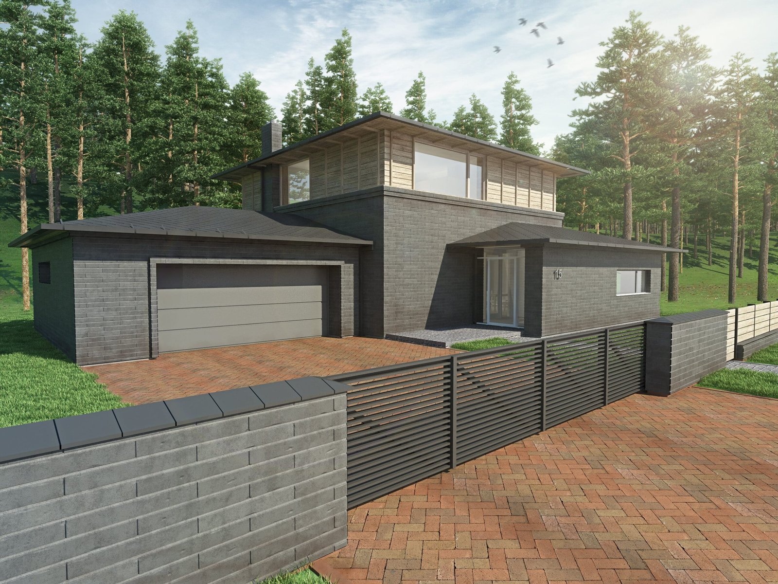 GYVENAMASIS NAMAS KAČERGINĖJE