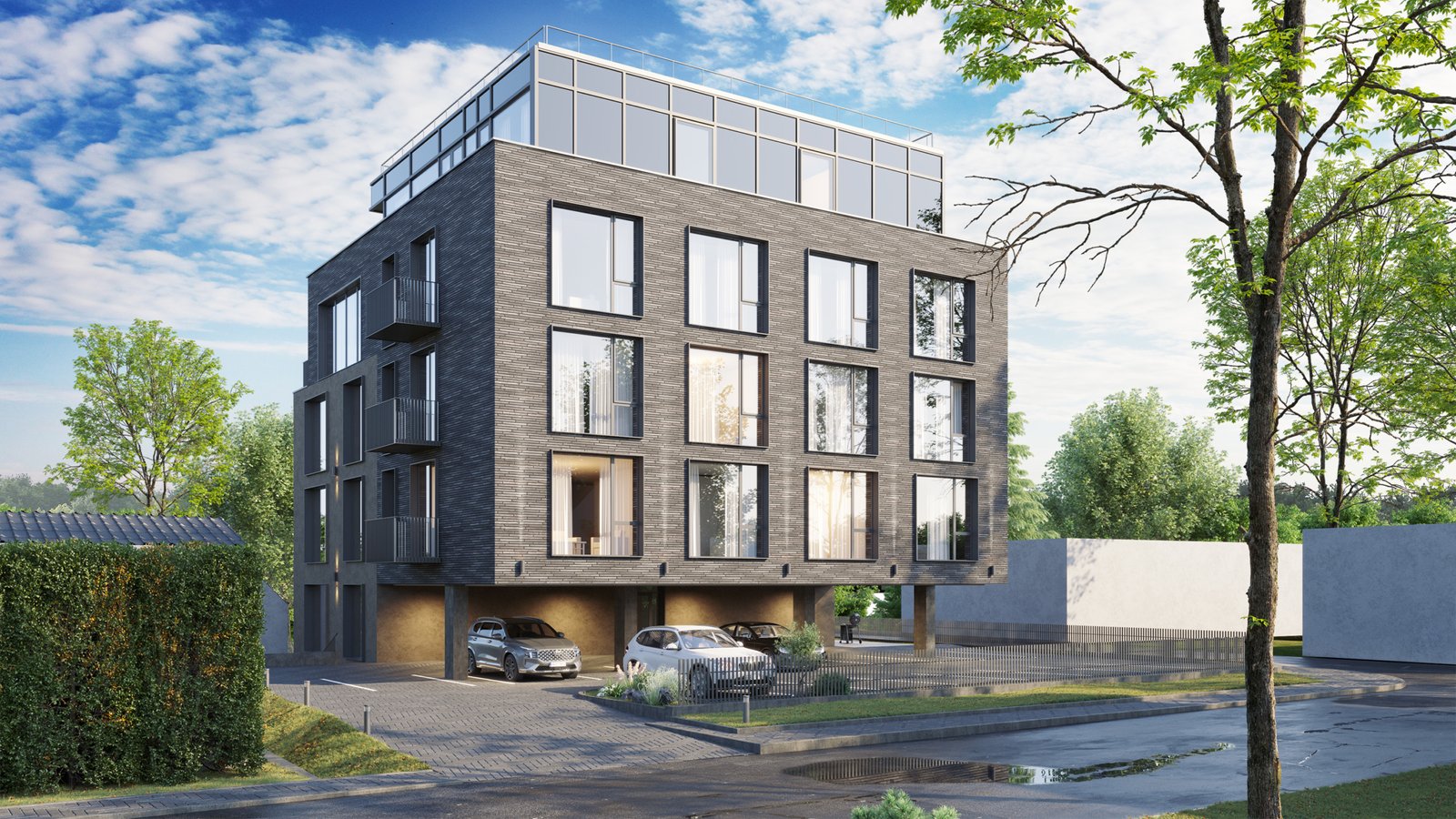 GYVENAMASIS NAMAS RYŠIŲ GATVĖJE